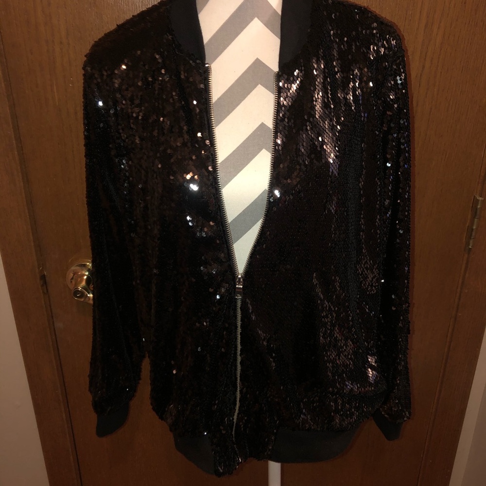 SEQUIN JACKET